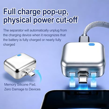 ChargeSense Auto-Cutoff Type-C Adapter