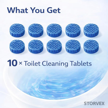 Flush Toilet Bowl Cleaner Tablets