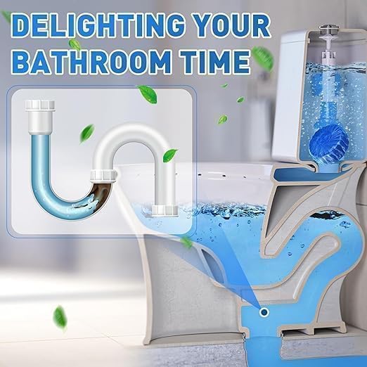 Flush Toilet Bowl Cleaner Tablets