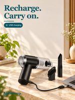 AirSweep with a USB charging cable