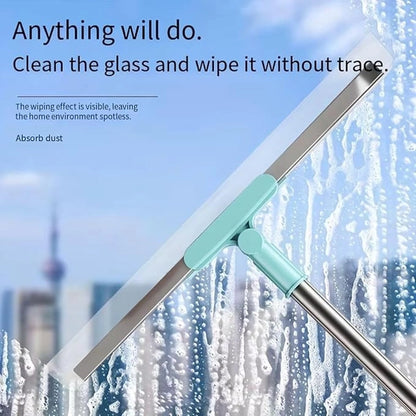 SwiftSweep 2-in-1 Broom & Wiper