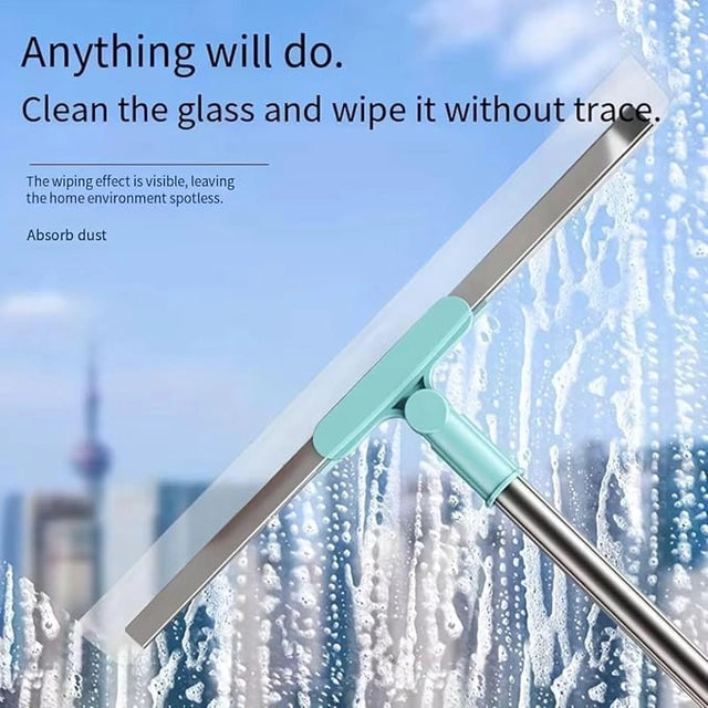 SwiftSweep 2-in-1 Broom & Wiper