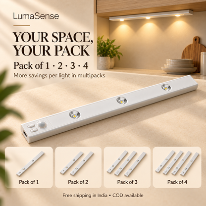 LumaSense packs of 1, 2, 3 and 4 with multipack savings